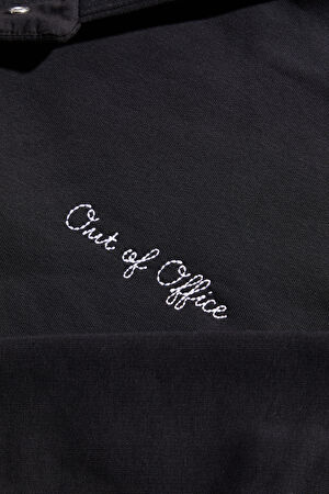 Siyah Kapuşonlu Sweatshirt_4